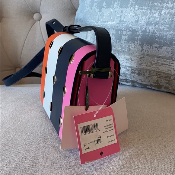 NWT Kate spade Nicola dot Small flap Shoulder bag - Picture 2 of 8